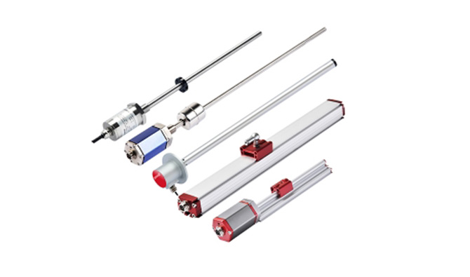 샌딩 레일에 사용되는 자기변형 변위 센서